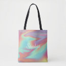 Search for holographic tote bags Iridescent