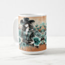 Search for western art mugs Cowgirl