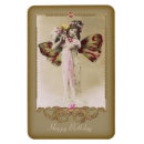 Search for girl birthday rectangular magnets Vintage