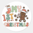 Search for my first christmas stickers Xmas