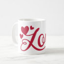 Search for red love mugs Script