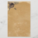 Search for owl stationery paper Illustration