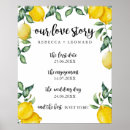 Search for our love story wedding signs Calligraphy