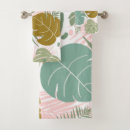 Search for monstera leaf bath towels Tropical