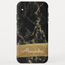 Search for gold black marble iphone cases Girly