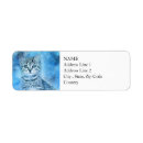 Search for tabby cat labels Watercolor