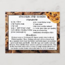 Search for cookie recipe postcards Food