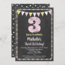 Search for 3 year old birthday invitations 3rd birthday party