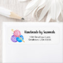 Search for crochet return address labels Yarn