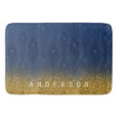 Search for indigo blue bath mats Navy