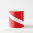 Search for dive flag mugs Diver