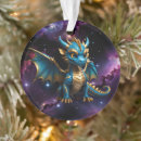 Search for blue dragon christmas tree decorations Cute