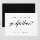 Search for godfather proposal invitations Elegant