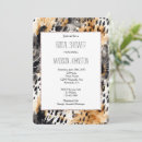 Search for animal bridal shower invitations Chic