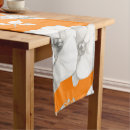 Search for orange and white table runners Floral