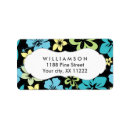 Search for yellow hibiscus return address labels Flowers