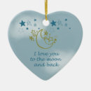 Search for i love you to the moon and back christmas tree decorations Blue