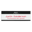 Search for unique name tags Red