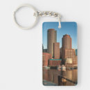Search for boston skyline key rings Colour image