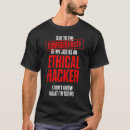 Search for ethical hacker tshirts Tester