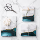 Search for blue agate wrapping paper Marble