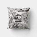 Search for black and white grey cushions Floral
