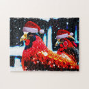 Search for chicken puzzles Santa