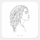 Search for curly stickers White