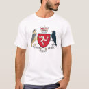 Search for isle of man tshirts Coat of arms