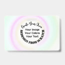 Search for wedding party name tags badges Logo