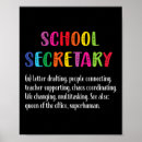 Search for secretary posters School