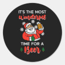Search for the most wonderful time stickers Xmas