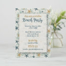 Search for sea life birthday invitations Seashells
