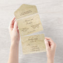 Search for vintage old paper wedding invitations All in one