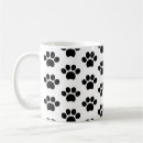 Search for black and white cat mugs Paw