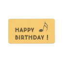 Search for song return address labels Singer