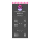 Search for price list rack cards Pink