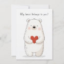 Search for cute bear valentines day cards Heart