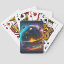 Search for space rocket playing cards Galaxy