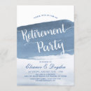 Search for retirement celebrations invitations Watercolor