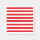 Search for christmas dinner paper napkins Red and white