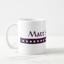 Search for matte mugs Matthew