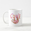 Search for happy sloth mugs Valentine