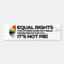 Search for equal rights bumper stickers Liberal