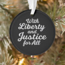 Search for justice is not christmas tree decorations Equality