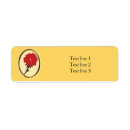 Search for wedding guest return address labels Elegant