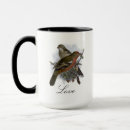 Search for cute blue bird mugs Watercolor