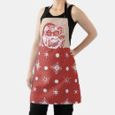 Search for retro red aprons Pink and red