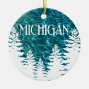 Search for lake christmas tree decorations Michigan