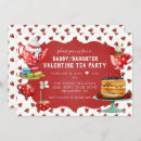 Search for valentine tea party invitations Hearts